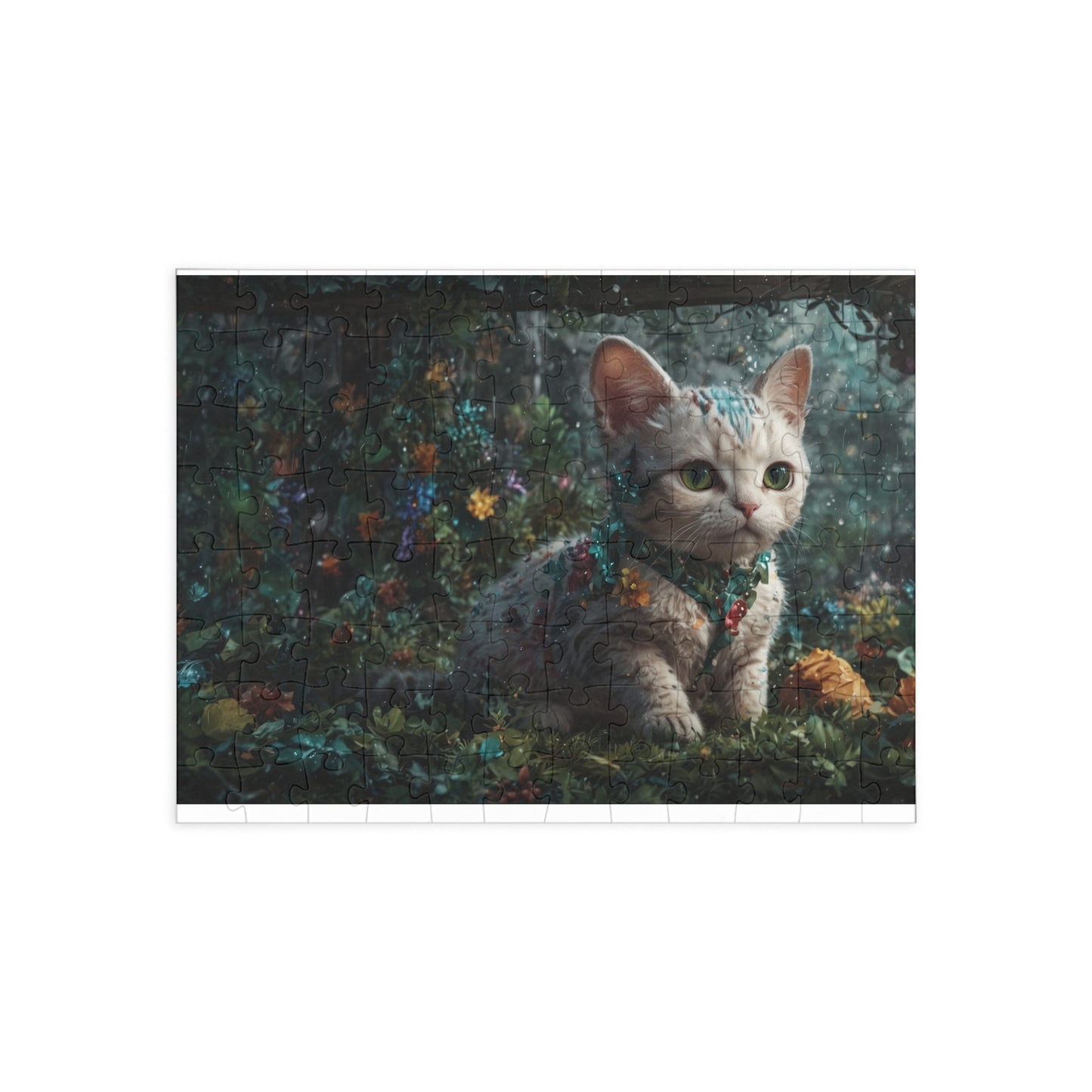 Colorful cute cat Puzzle (96, 252, 500, 1000-Piece)