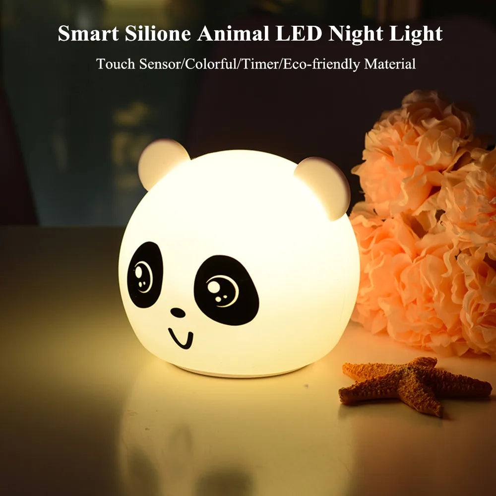 Transform Your Child's Room with Our Adorable Animal LED Night Lights - Perfect Gift for Kids and Adults!